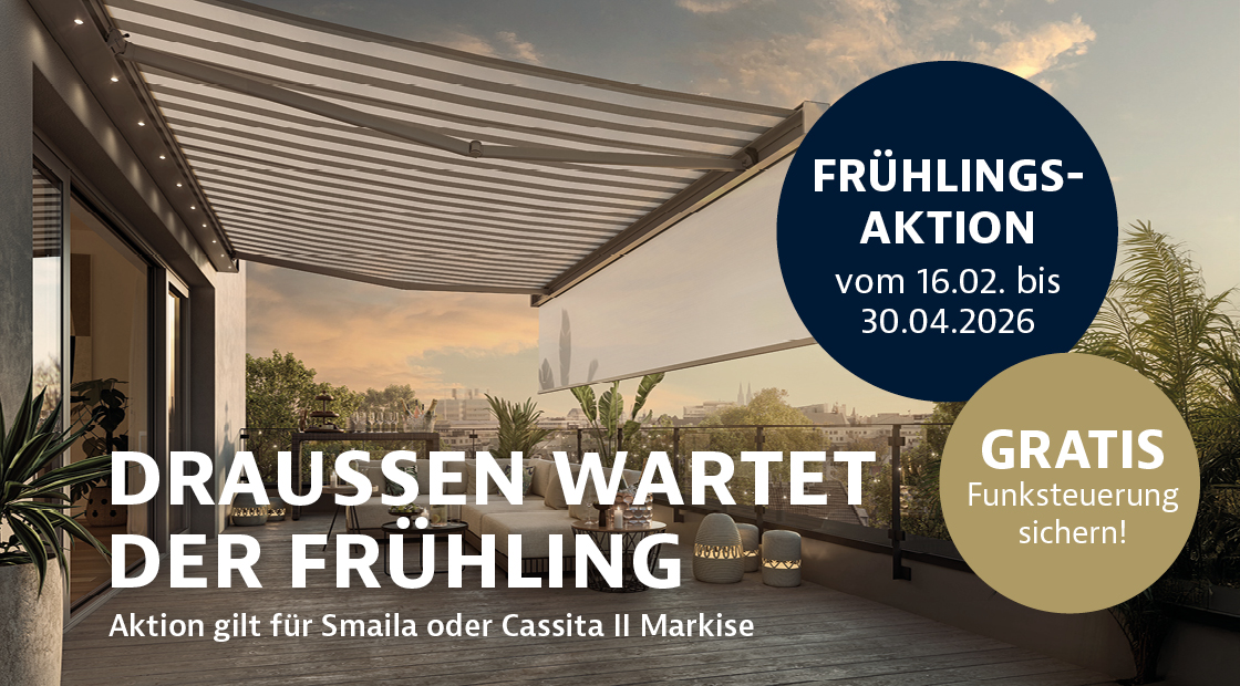 weinor Frühlinsaktion Banner